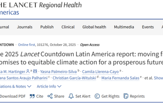 Reporte 2025 del Lancet Countdown Latinoamérica
